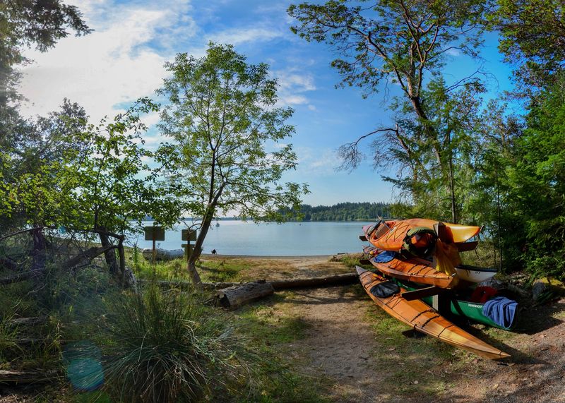 A Hidden Island Off Olympia