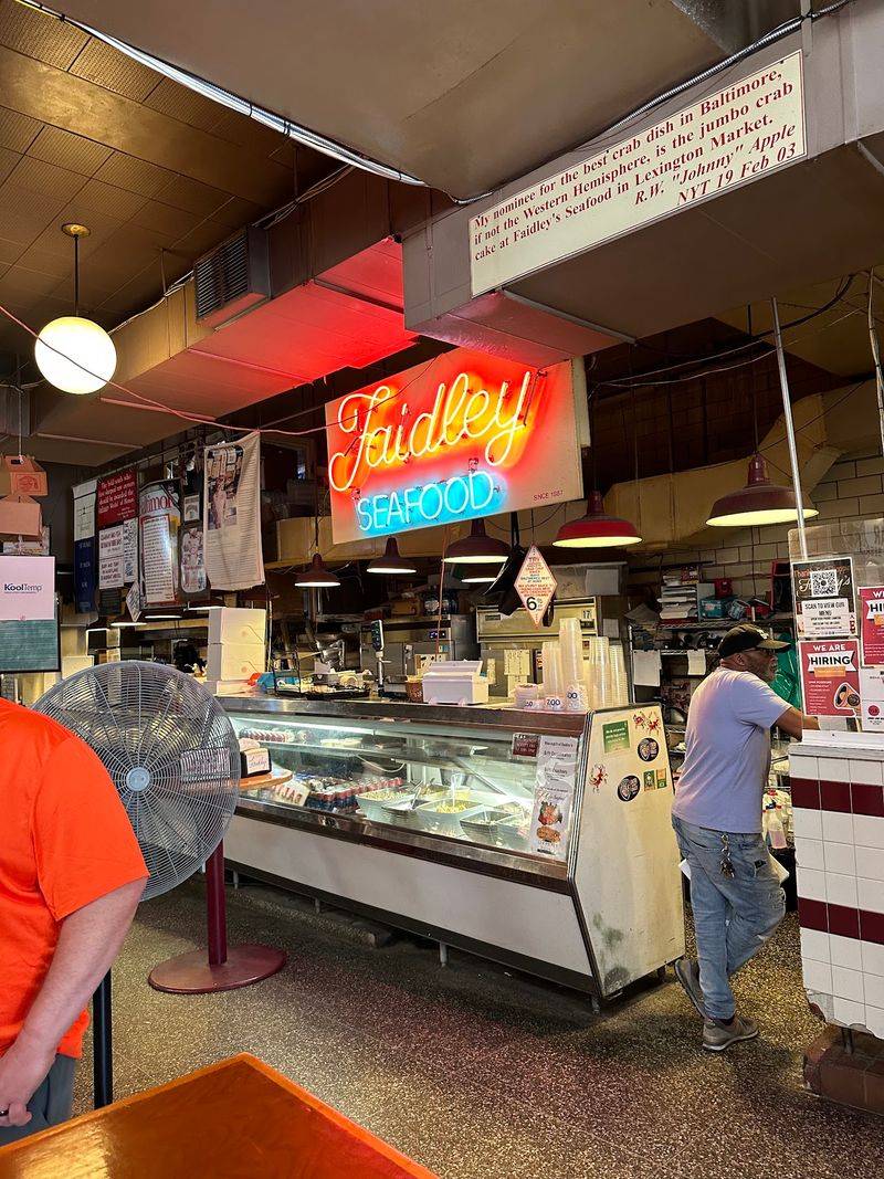 A Legendary Counter Inside Lexington Market A Legendary Counter Inside Lexington Market