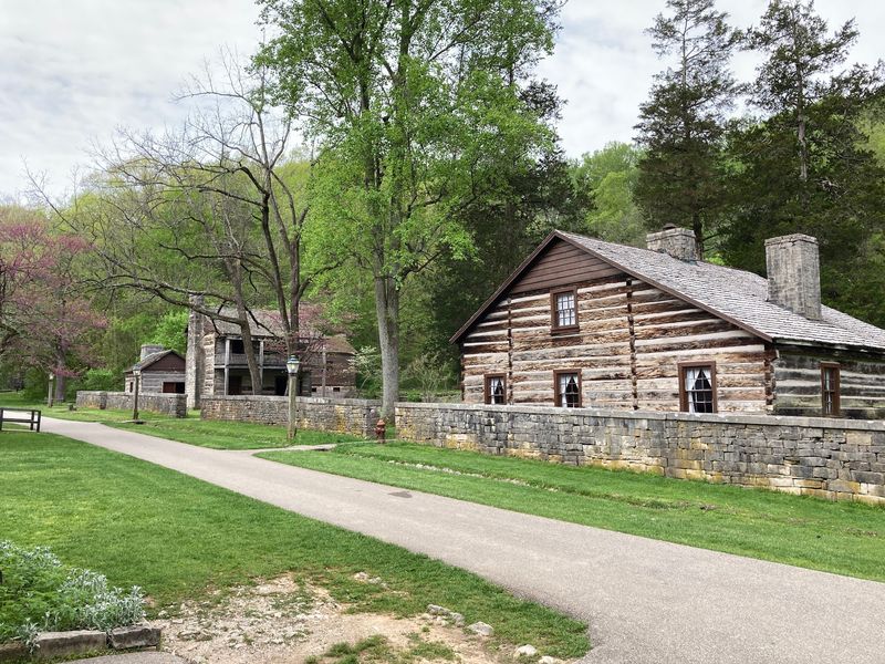 A Living Town Inside Spring Mill State Park