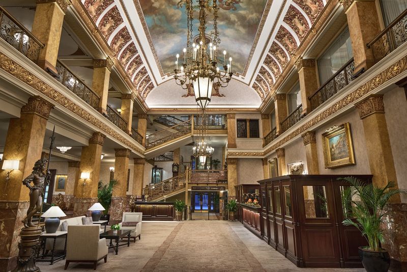 A Lobby That Feels Like an Event on Its Own