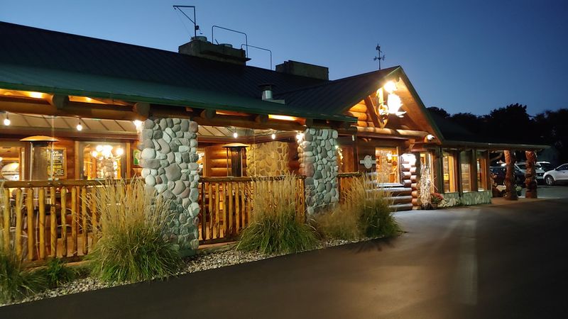 A Log-Cabin Landmark on 8th Street