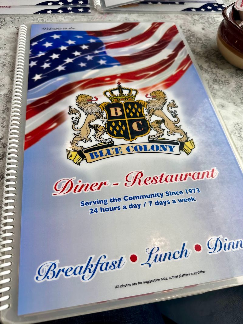 A Menu Thick Enough To Be A Book