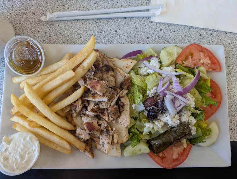 A Menu With a Greek Accent