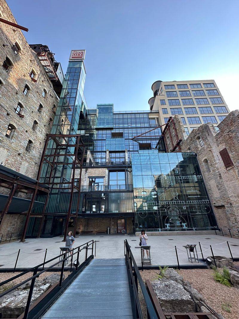 A Museum Built Inside the Ruins of a Legendary Mill