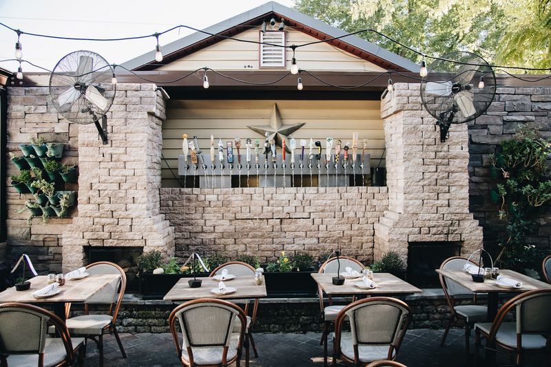 A Patio With a Roof That Reads the Weather A Patio With a Roof That Reads the Weather