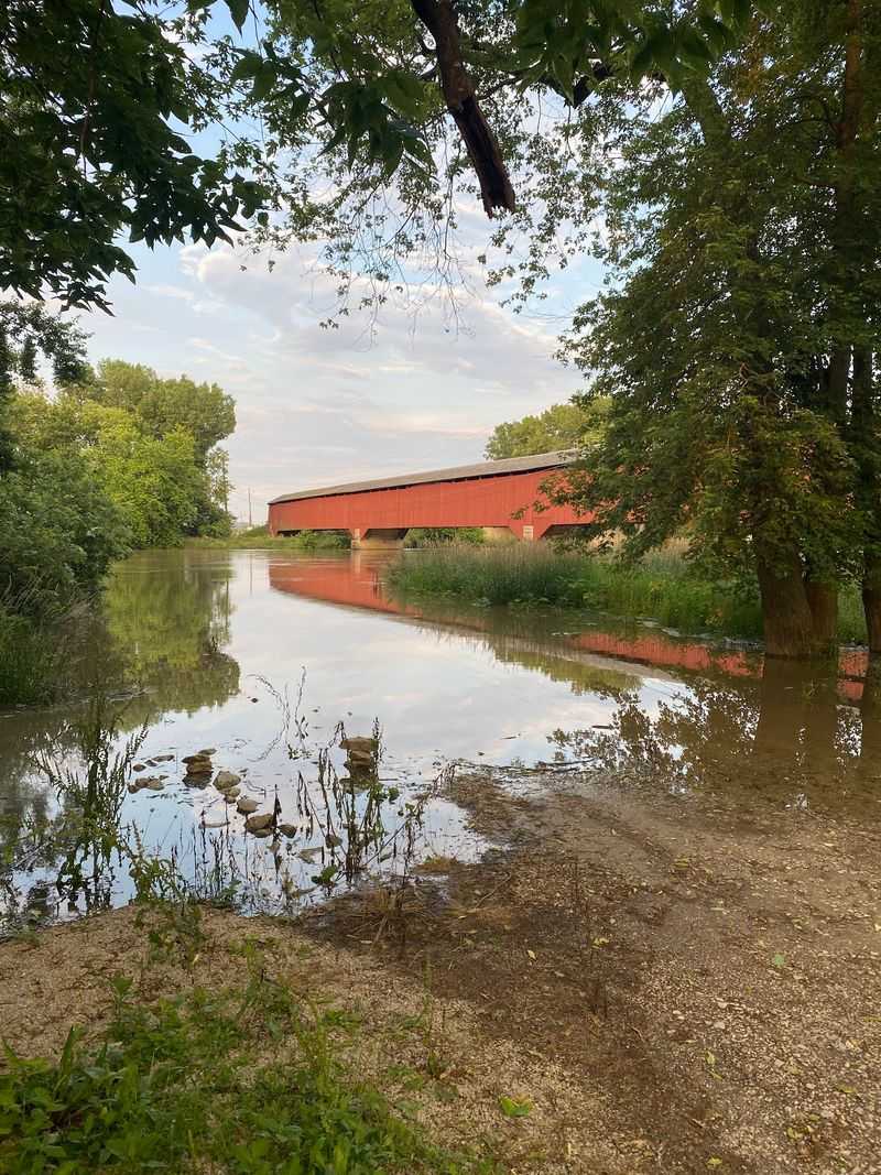 A Peaceful Riverside Park Right Next Door