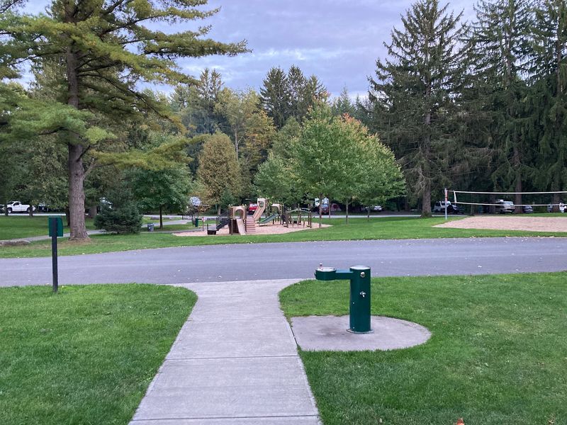 A Playground And Picnic Spots For Families