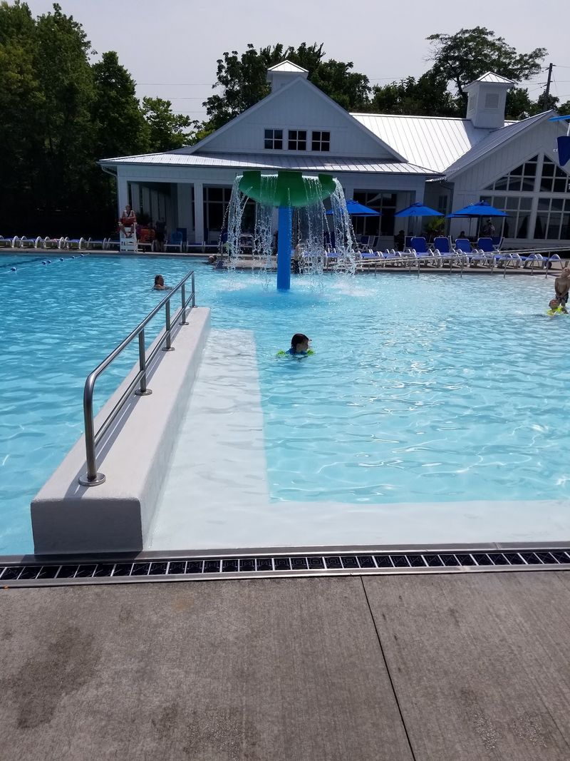 A Pool and Splash Pad for the Kids
