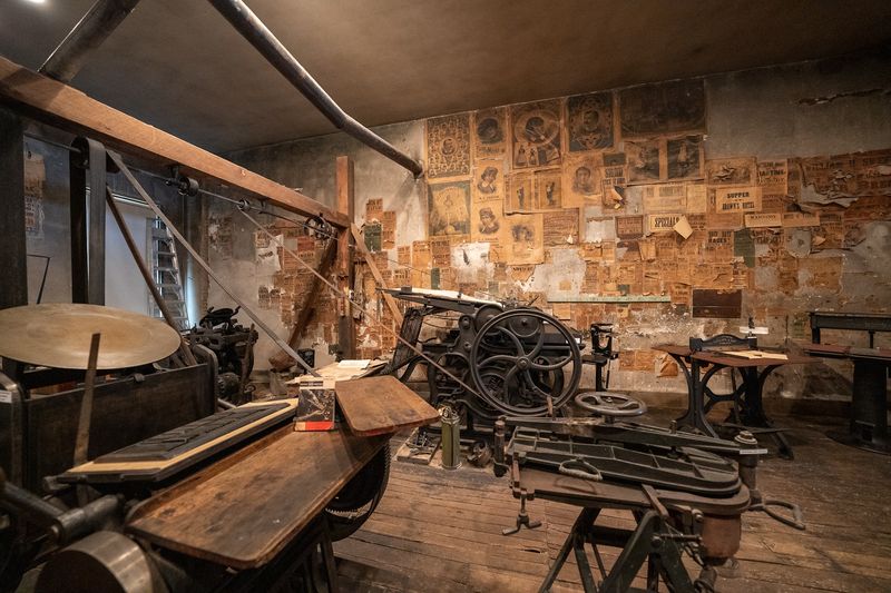 A Printing Shop Frozen in Time