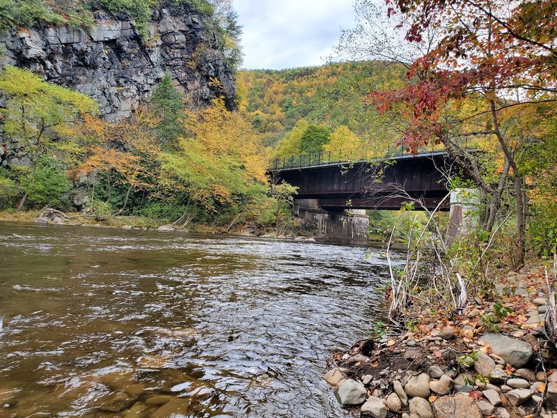 A Railroad Line Turned Recreation Corridor
