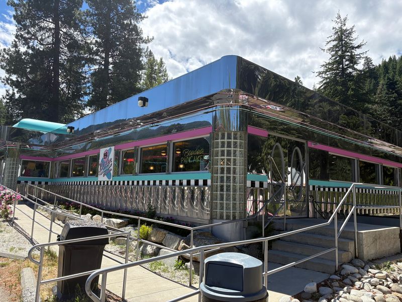 A Roadside Landmark Along Highway 2