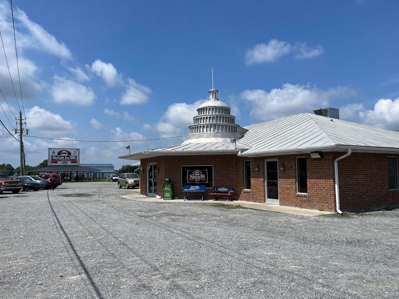 A Roadside Landmark With a Capitol Crown A Roadside Landmark With a Capitol Crown