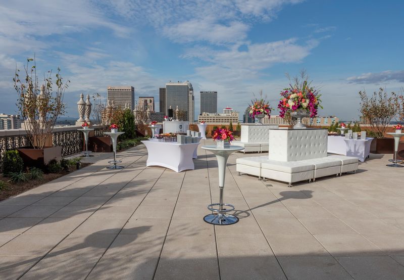 A Rooftop With Panoramic City Views