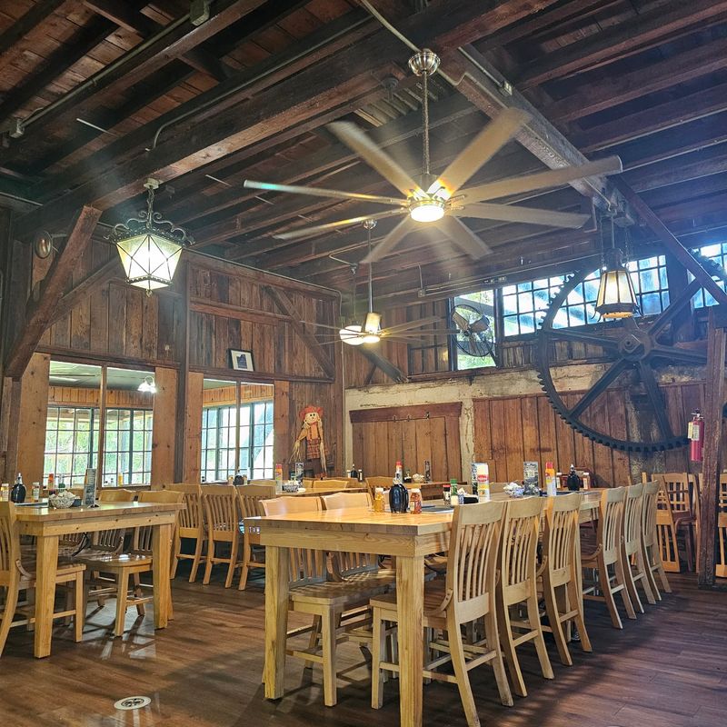A Rustic Room With Open Windows A Rustic Room With Open Windows