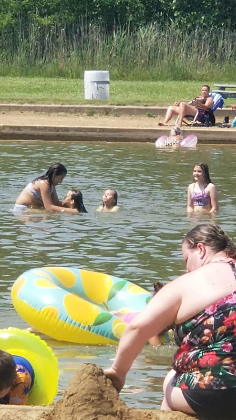 A Shallow Area Perfect for the Littlest Swimmers