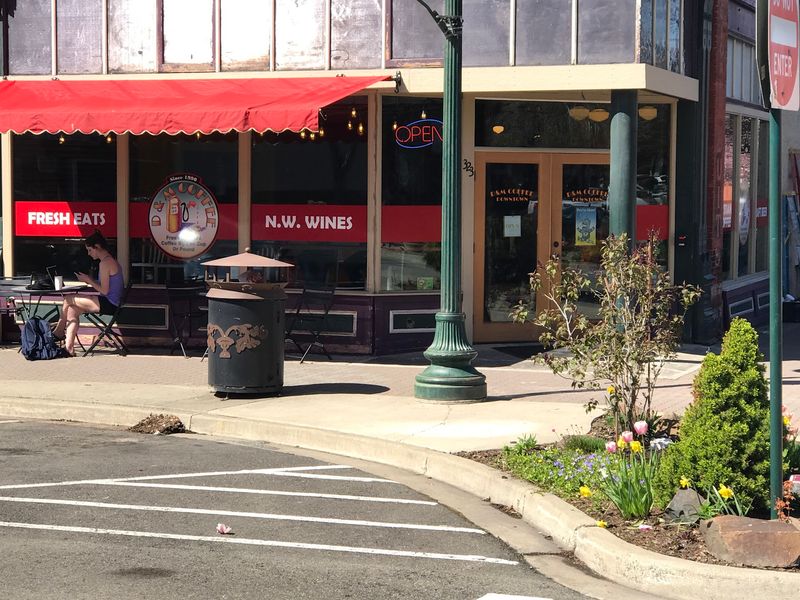 A Sidewalk Seat In The Sun