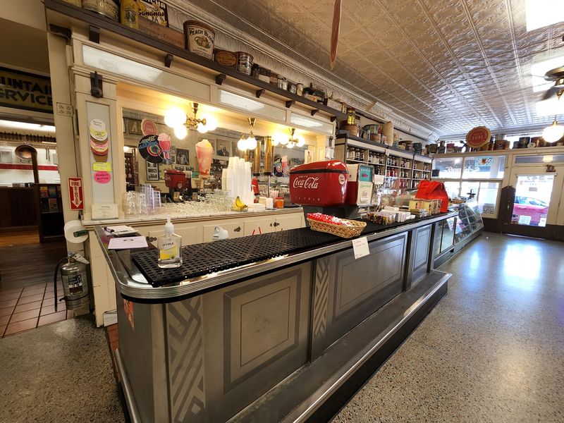 A Soda Fountain Straight From Another Era