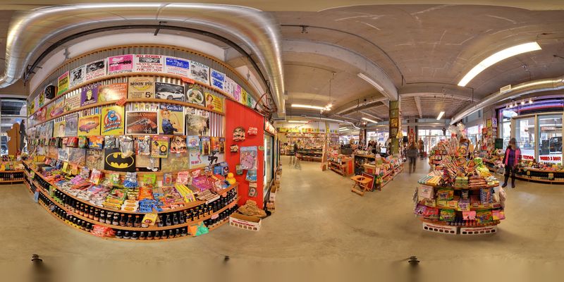 A Spacious and Organized Store Layout