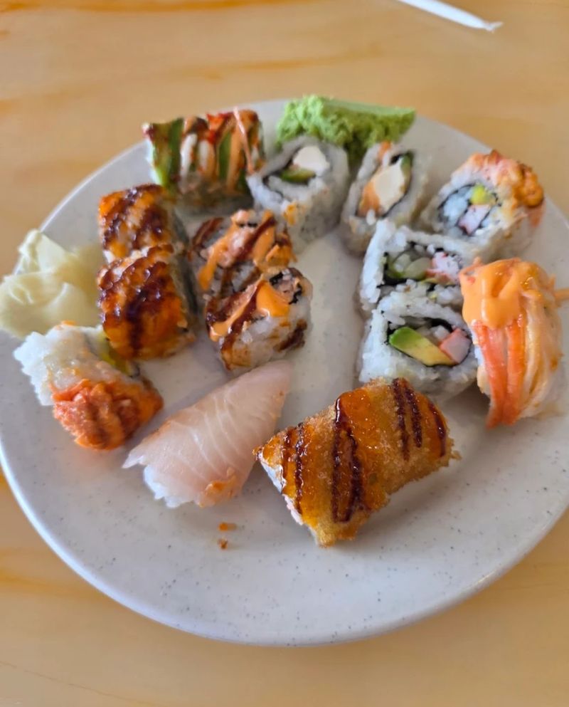 A Sushi Bar That Surprises People