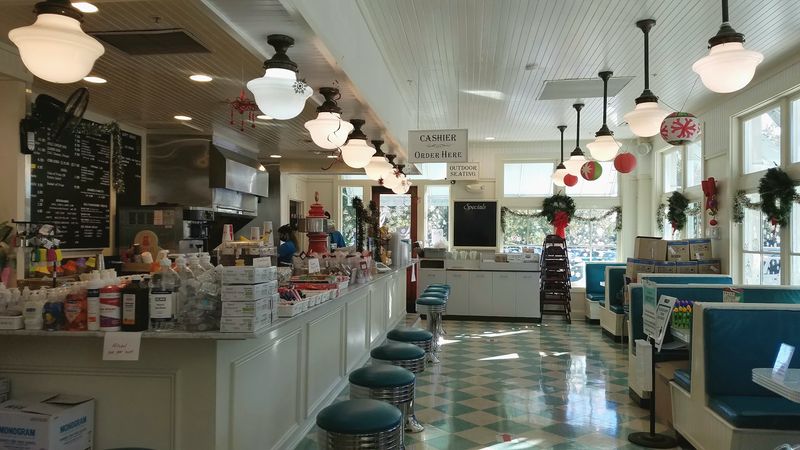 A Throwback Soda Fountain Feel