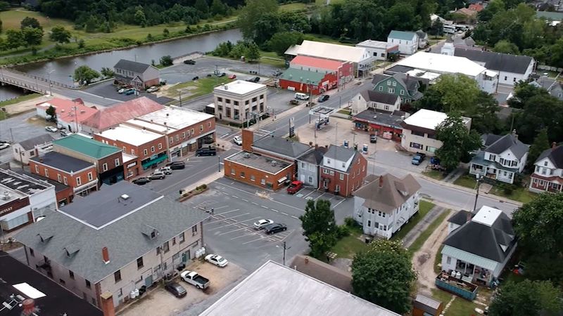 A Walkable Small-Town Main Street