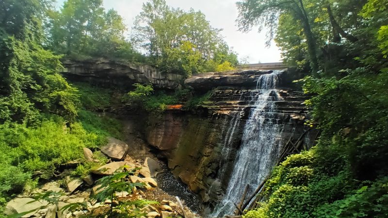 A Waterfall Hiding Near Cleveland A Waterfall Hiding Near Cleveland