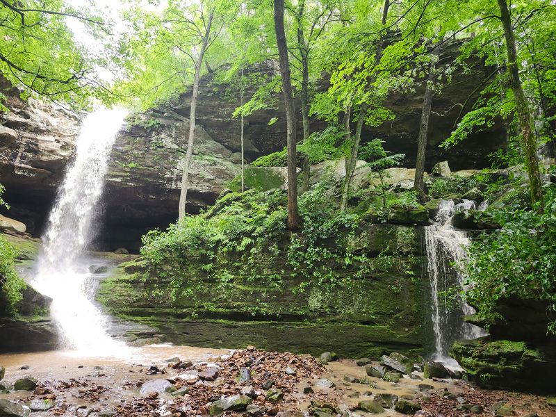 A Waterfall That Plays Hard To Get
