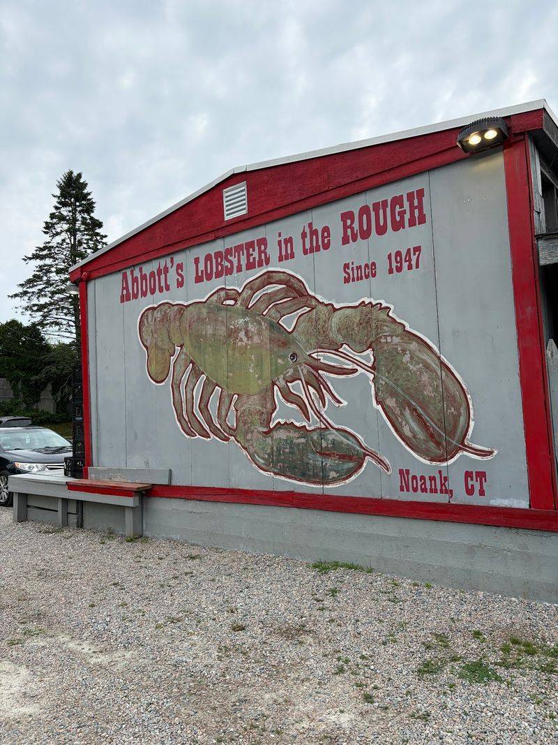 Abbott's Lobster in the Rough, Noank, Connecticut Abbott's Lobster in the Rough, Noank, Connecticut