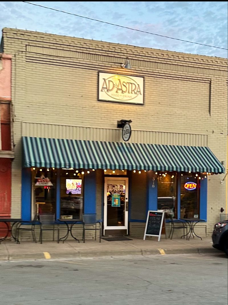 Ad Astra Food and Drink, Strong City area, Kansas Ad Astra Food and Drink, Strong City area, Kansas
