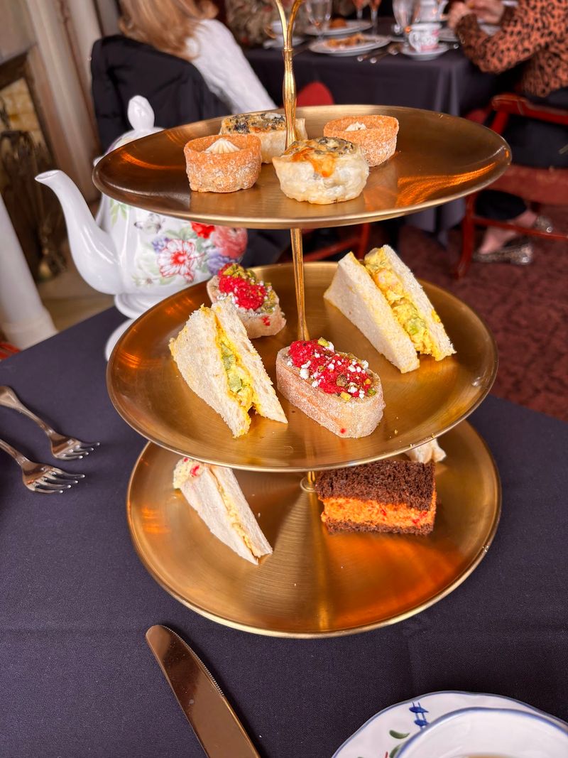 Afternoon Tea in a Mansion Setting