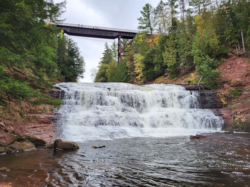 Agate Falls, Trout Creek, Michigan