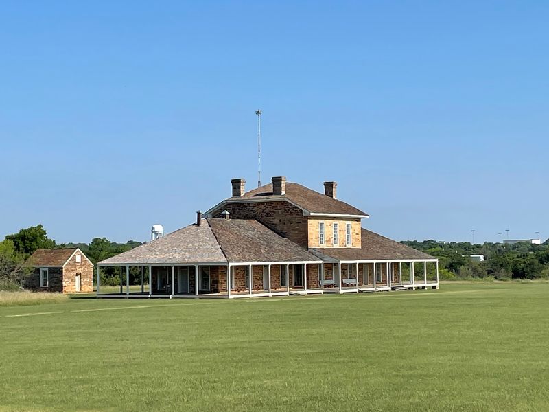 An 1860s Army Post Tucked Into North Texas