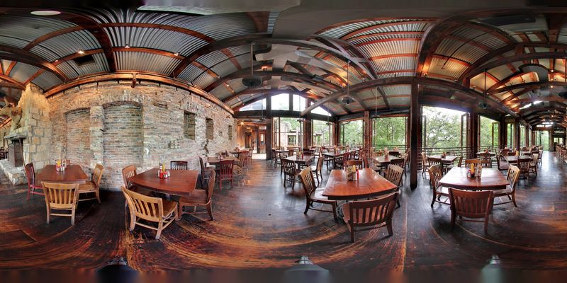 An 1878 Cotton Gin Turned Riverside Kitchen