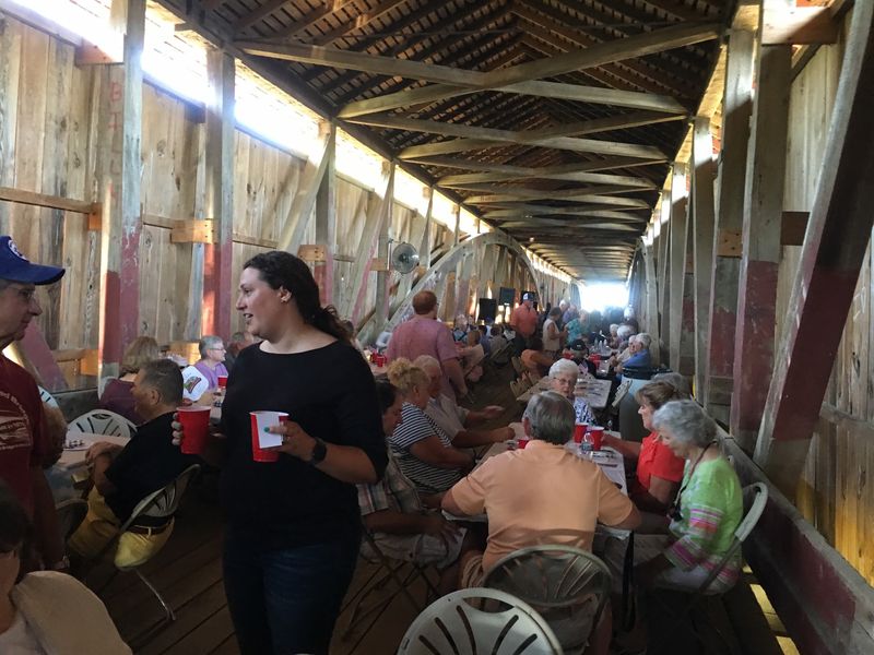 An Annual Dinner on the Bridge That You Have to Experience