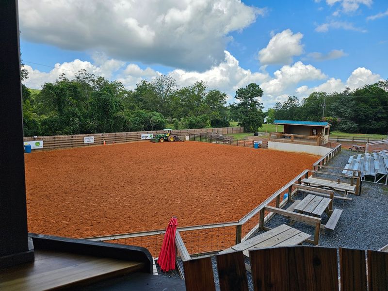 An Honest-to-Goodness Rodeo Ring Out Back