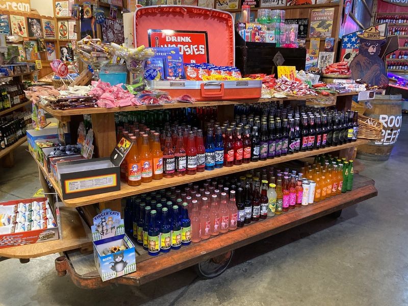 An Unbelievable Wall of Bottled Sodas