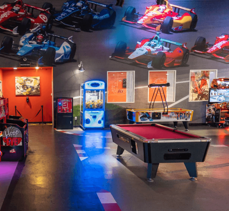 Arcade Games And Lounge Space