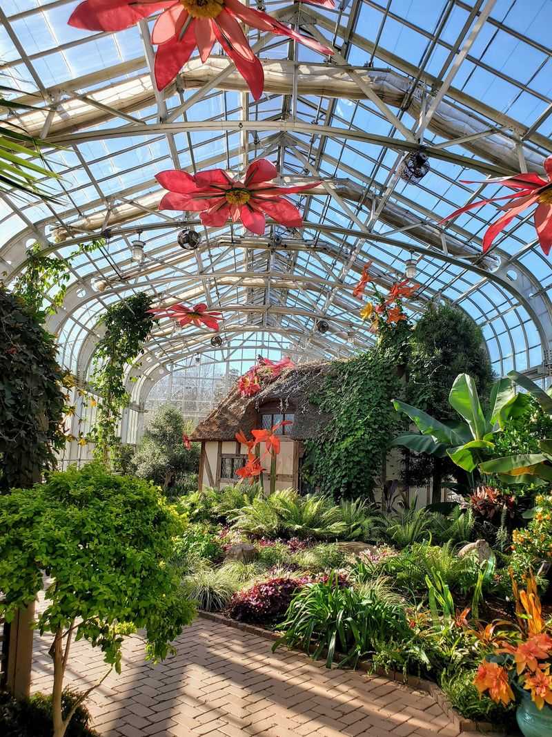Art Tucked Among the Blooms