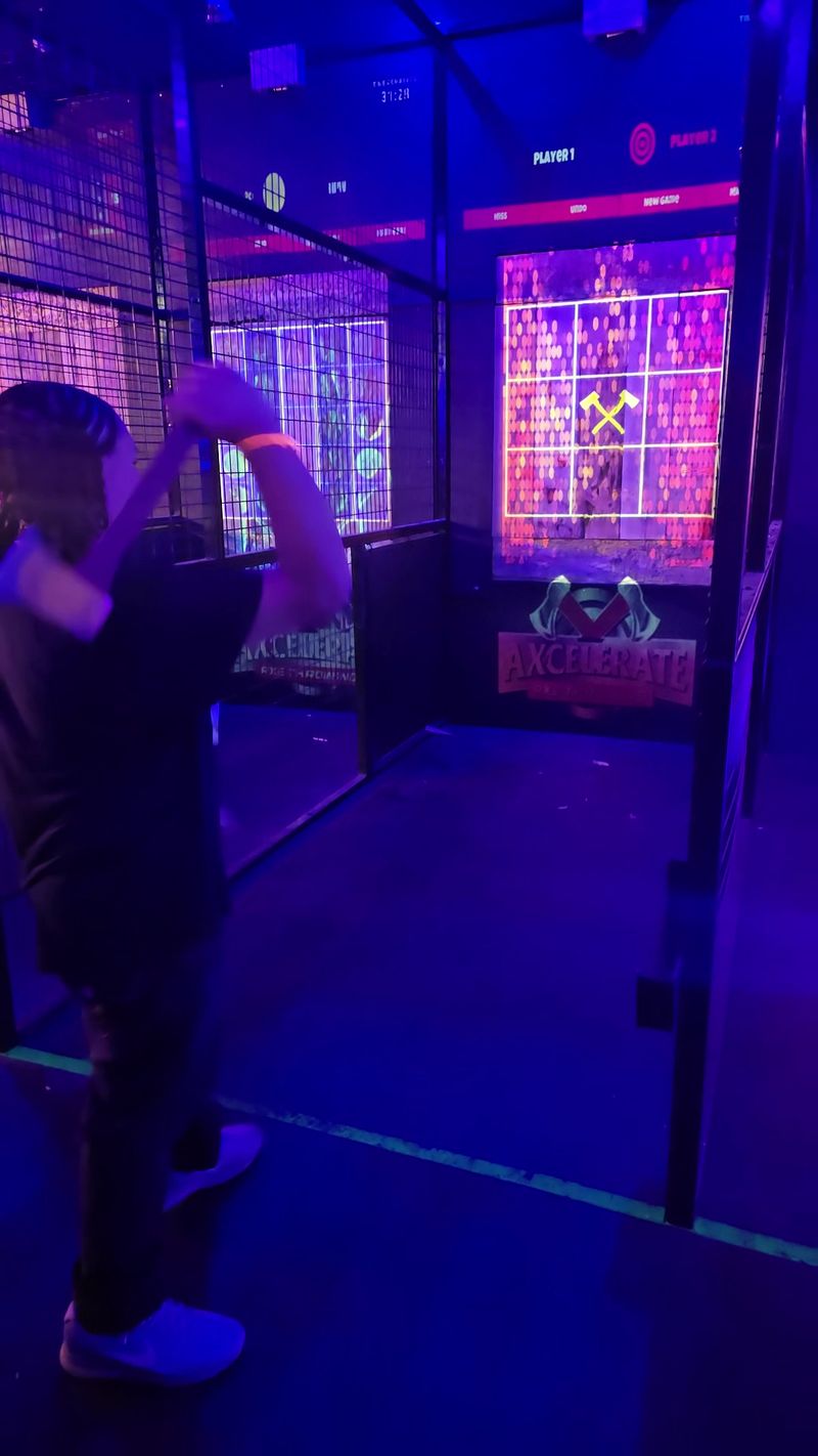 Axe Throwing With A Digital Twist Axe Throwing With A Digital Twist