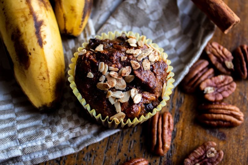 Banana Oat Muffins Banana Oat Muffins
