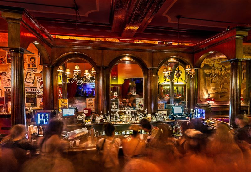 Bars, Music, And A Dance Club Downstairs