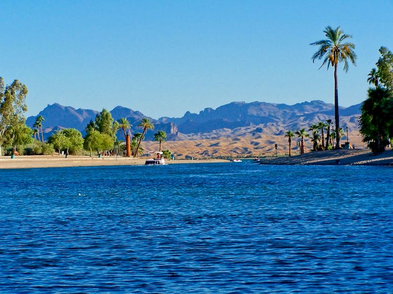 Beaches With Mountain Views at the State Park