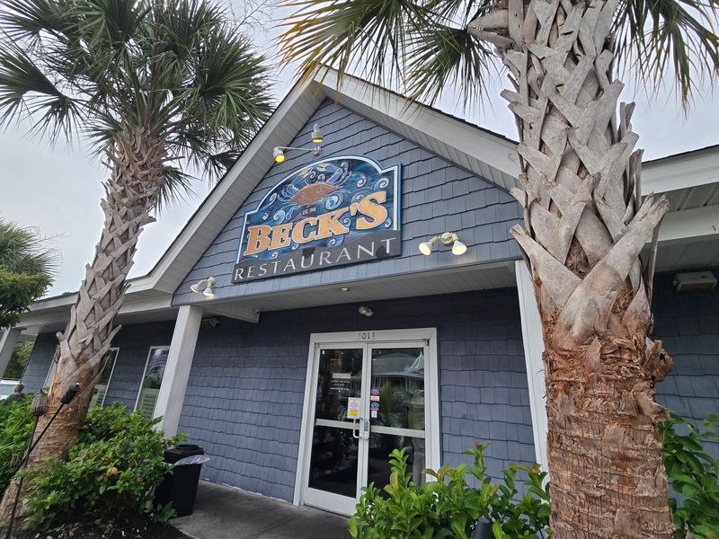 Beck's Restaurant, Calabash, North Carolina
