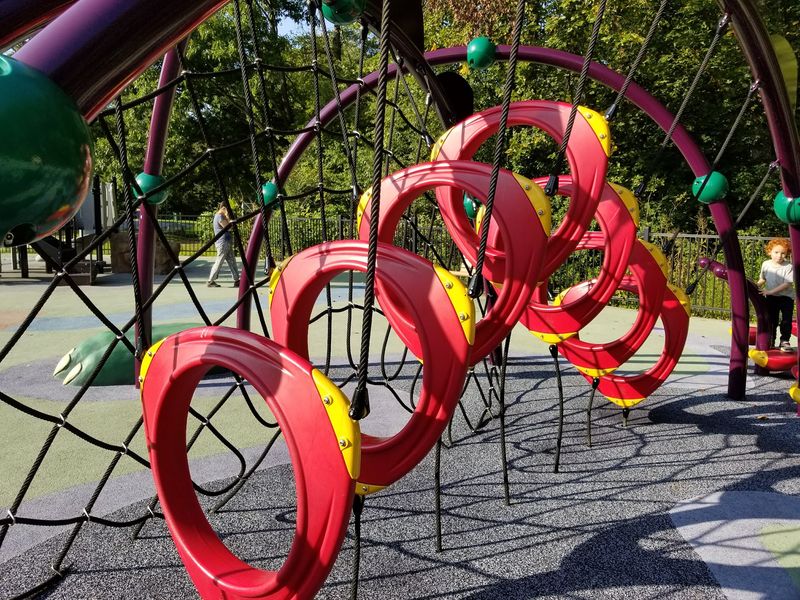 Belly Net and Loop Climbing Obstacles