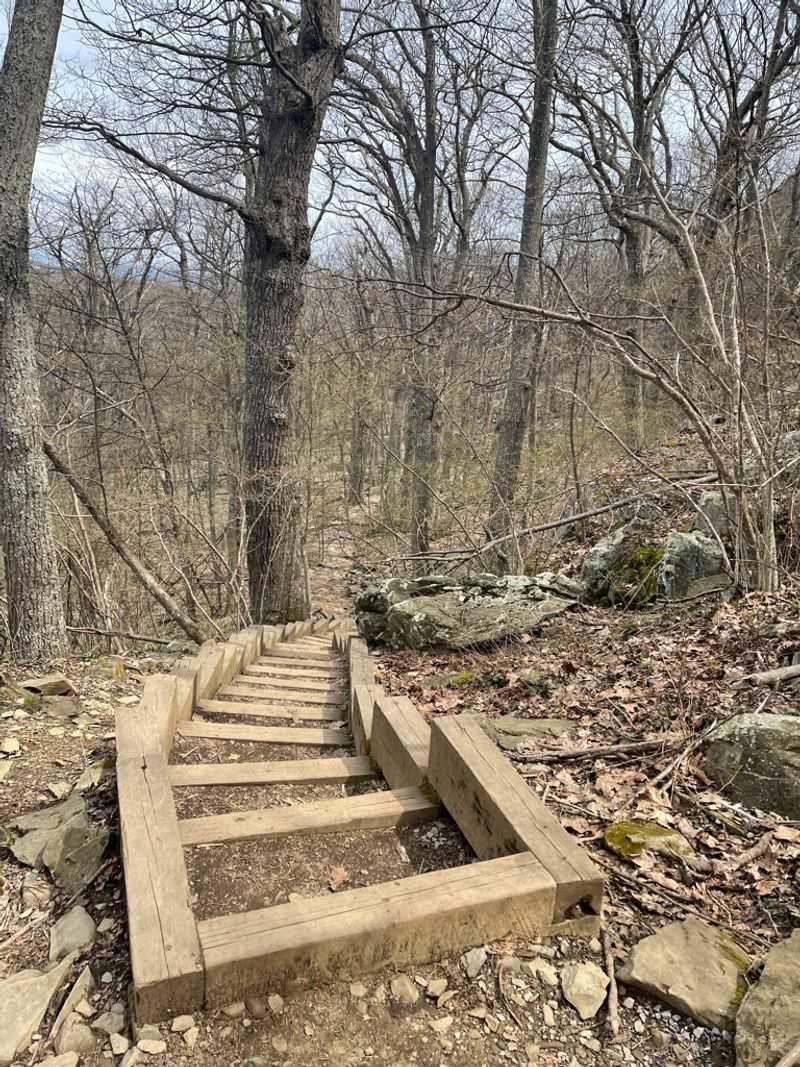 Benches and Rest Stops for the Uphill Push