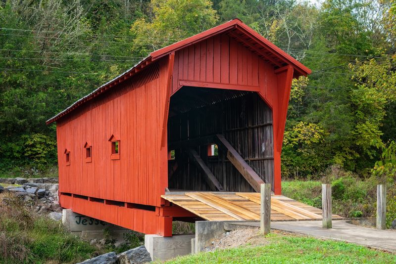Bible Covered Bridge, Elizabethton area, TN