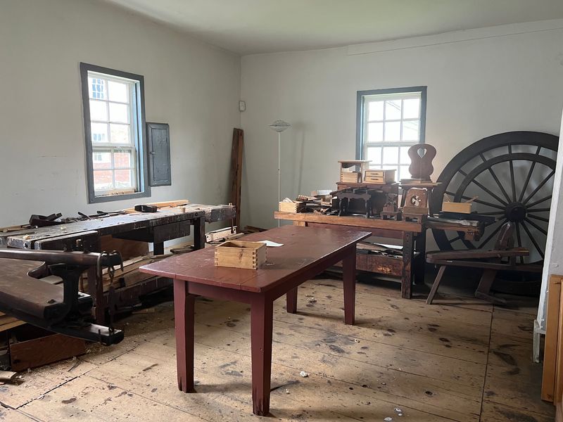 Blacksmith, Wood Shop, and Working Trades