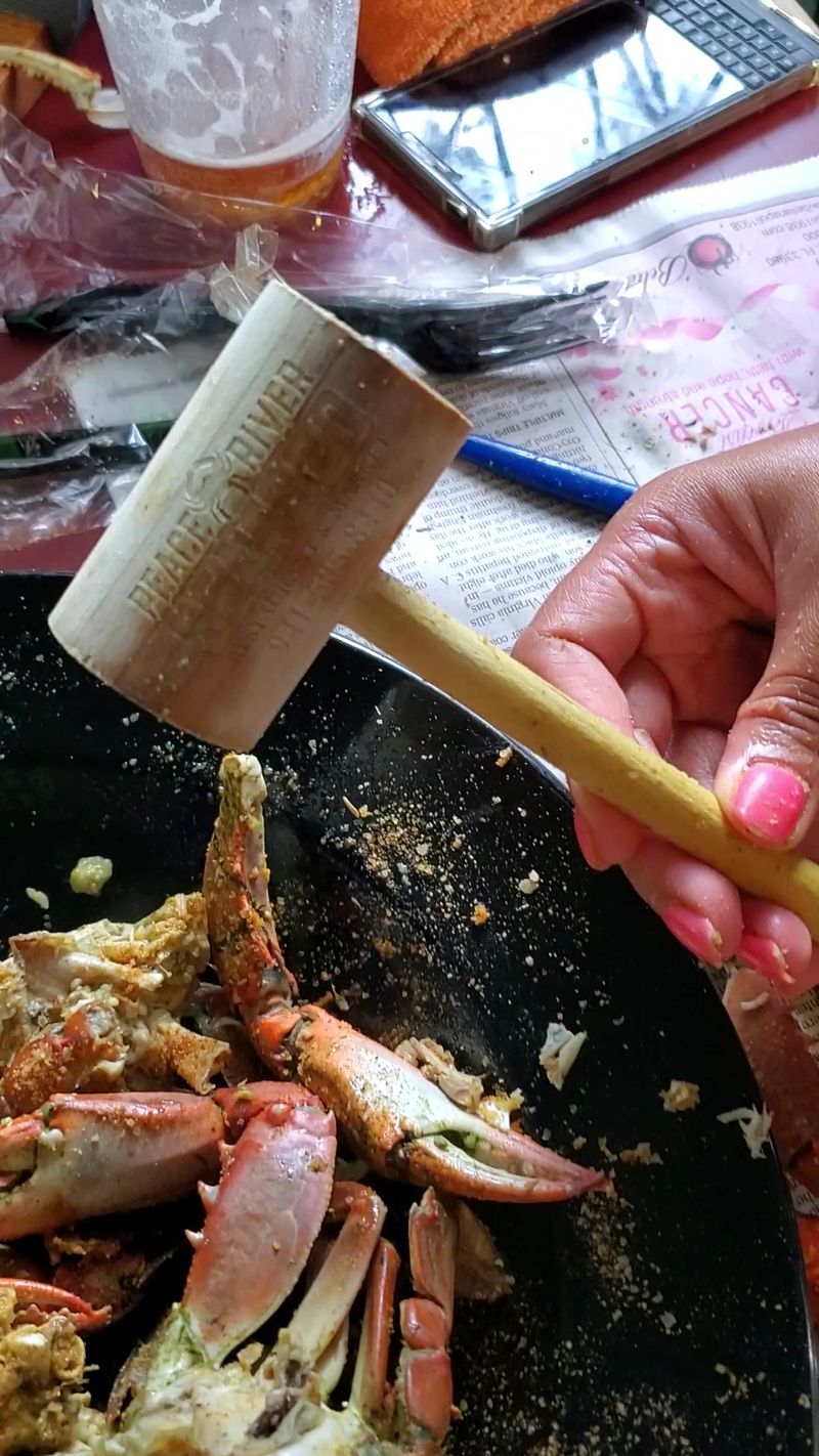 Blue Crabs, Mallets, and Messy Fun Blue Crabs, Mallets, and Messy Fun