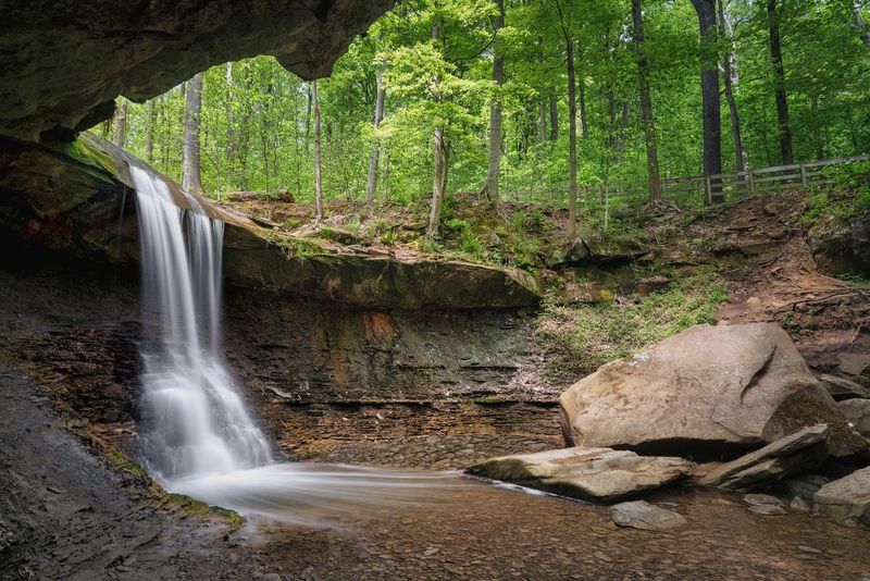 Blue Hen Falls, Cuyahoga Valley National Park, Ohio Blue Hen Falls, Cuyahoga Valley National Park, Ohio
