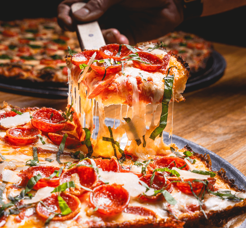Blue Pan Pizza, Denver, Colorado